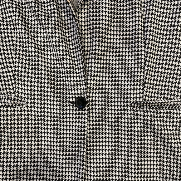 Houndstooth, blazer large , women’s 
27 in long pit-pit 20 - Picture 3 of 5